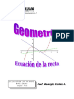 Ecuación de La Recta