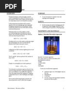 Electrolysis