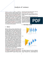 Analysis of Variance