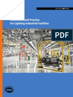 Recommended Practice For Lighting Industrial Facilities: Ansi/Ies