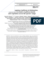 Population Mapping of Gibbons in Kalimantan, Indonesia: Correlates of Gibbon Density and Vegetation Across The Species' Range