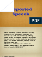 Reported Speech