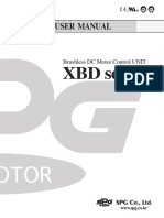 10.BLDC Controller XBD Type Manual English