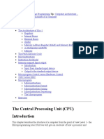 The Central Processing Unit (CPU) : Next