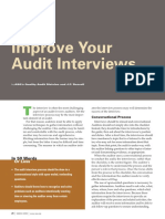 Improve Your Audit Interviews