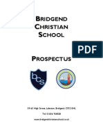 Bridgend Christian School Prospectus