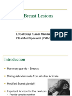 Benign Breast Lesions: LT Col Deep Kumar Raman., MD., DNB., Classified Specialist (Pathology)