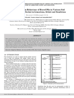 Load Distribution Behavior of Bored Pile