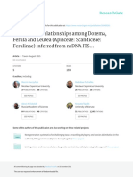 770 - 783 - Panahi-1 Phylogenetic Relationships Among Dorema