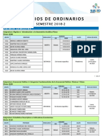 2018 2horarios Ordinarios