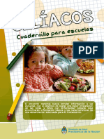 Celiacos Cuadernillo para Escuelas 2017