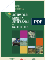 Estudio Integral Minería Artesanal en Madre de Dios, Perú - Libro