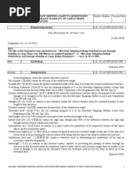 Merchant Shipping (Safety) (Subdivision and Damage Stability of Cargo Ships) Regulation Empowering Section