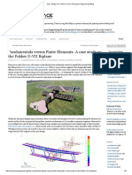 Spar Design of A Fokker D-VII - Aerospace Engineering Blog
