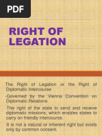 Right of Legation