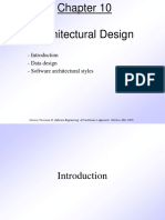 5.pressman CH 10 Architectural Design