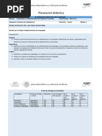 Planeación Didáctica.U1