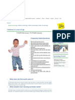 International Association of Pediatric Dentistry - Children 0-2 Years of Age