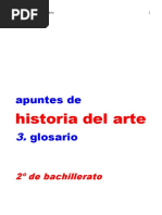 3 Glosario Historia Del Arte