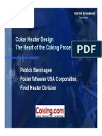 Coker Heater Design - The Heart of The Coking Process