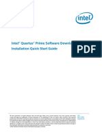 Intel® Quartus® Prime Software Download and Installation Quick Start Guide