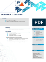 Maitrise Du Tableur Excel