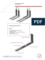 Telescopic Forks, Type TFP: Cap. 2500 - 5000 (KG)