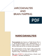 Narco Analysis and Brain Mapping 