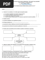 Evaluación Primer Parcial Eess