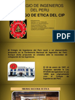 Codigo de Etica Del Cip