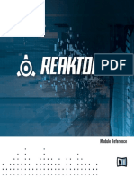 Reaktor 5 Modules and Macros Reference English PDF