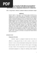 Historical Analysis of The Impacts of External Institutions' Support Towards Environmental Management in A Philippine Indigenous Community