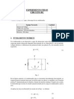 "Física 2 Circuito RC" Manual de Laboratorio 