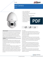 Datasheet 2MP PTZ Network Camera DH-SD6AEA230FN-HNI v001 004