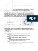 Deadlock Detection and Its Algorithm