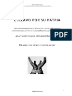 Esclavo Por Su Patria - Monologo PDF