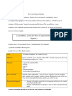 Lesson Plan - Little Red Hen: Comprehending: Sequence