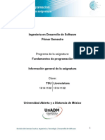 Informacion General de La Asignatura DFPR