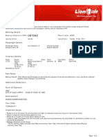 Obtsms: Eticket Itinerary / Receipt