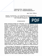 Villoro Luis Las Corrientes Ideológicas en La Época de La Independencia - Ocr