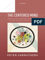 The Centered Mind What The Science of Working Memory Shows Us About The Nature of Human Thought