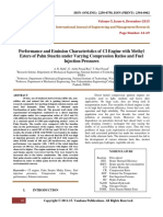 Performance and Emission Characteristics of CI Engine With Methyl Esters of Palm Stearin Under Varying Compression Ratios and Fuel Injection Pressures