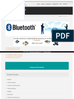 Comunicaciones Bluetooth para Arduino