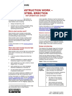 Construction Information Sheets Steel Erection