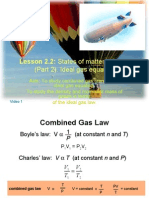 Gas Law