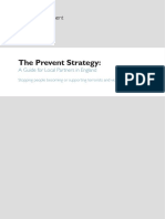 The Prevent Strategy: A Guide For Local Partners in England Stopping People Becoming or Supporting Terrorists and Violent Extremists