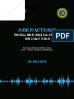 Music Practitioners Syllabus 2010-2013