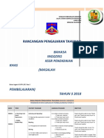 Rancangan Pengajaran Tahunan: Bahasa Inggeris KSSR Pendidikan Khas (Masalah