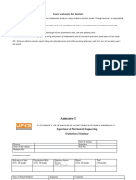 Course Outcomes For Seminar