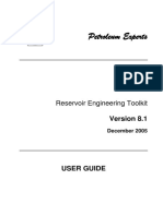 Petroleum Experts: Reservoir Engineering Toolkit